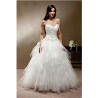 Mia Solano Tulle Ball Gown Wedding Dress - M1201L -  Designer Wedding Dresses|Compelling Evening Dre