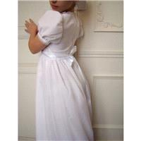 Historical late 18th century Regency and Empire style bridesmaid dress - Hand-made Beautiful Dresses