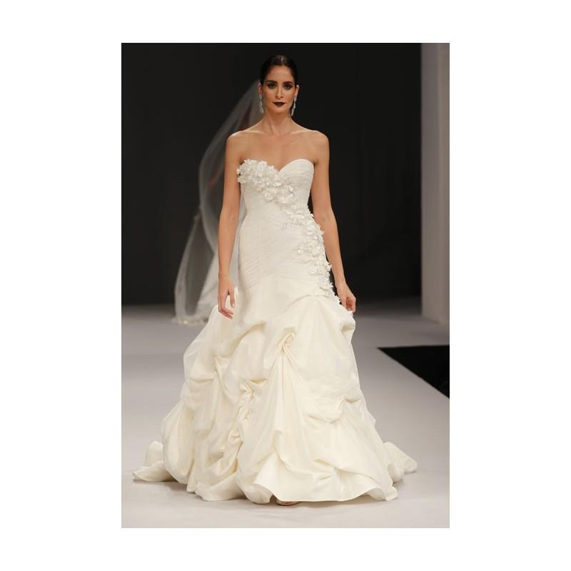 My Stuff, Anne Barge - Fall 2012 - Avery Strapless Tulle and Silk Taffeta Mermaid Wedding Dress with