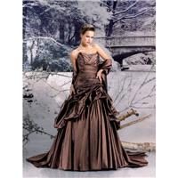 Miss Paris, 133-08 chocolat - Superbes robes de mariée pas cher | Robes En solde | Divers Robes de m