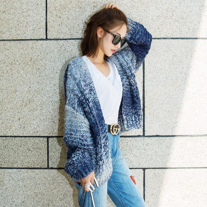 wedding, Oversized Bishop Sleeves Casual Cardigan Sweater Coat - Bonny YZOZO Boutique Store