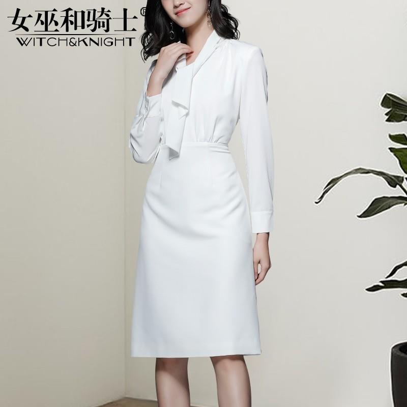 My Stuff, Vogue Simple Attractive Slimming Spring 9/10 Sleeves Midi Dress Dress - Bonny YZOZO Boutiq