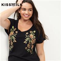 Must-have Vogue Printed Floral Summer Casual T-shirt - Bonny YZOZO Boutique Store