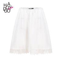 Pleated Slimming High Waisted Lace Summer Skirt - Bonny YZOZO Boutique Store