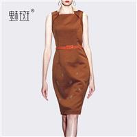 Sexy Slimming Sheath Square Sleeveless Summer Pencil Skirt Dress - Bonny YZOZO Boutique Store
