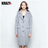 Coccoon Shaped Trendy Overcoat - Bonny YZOZO Boutique Store