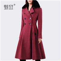 Attractive Wool Wool Coat Overcoat - Bonny YZOZO Boutique Store