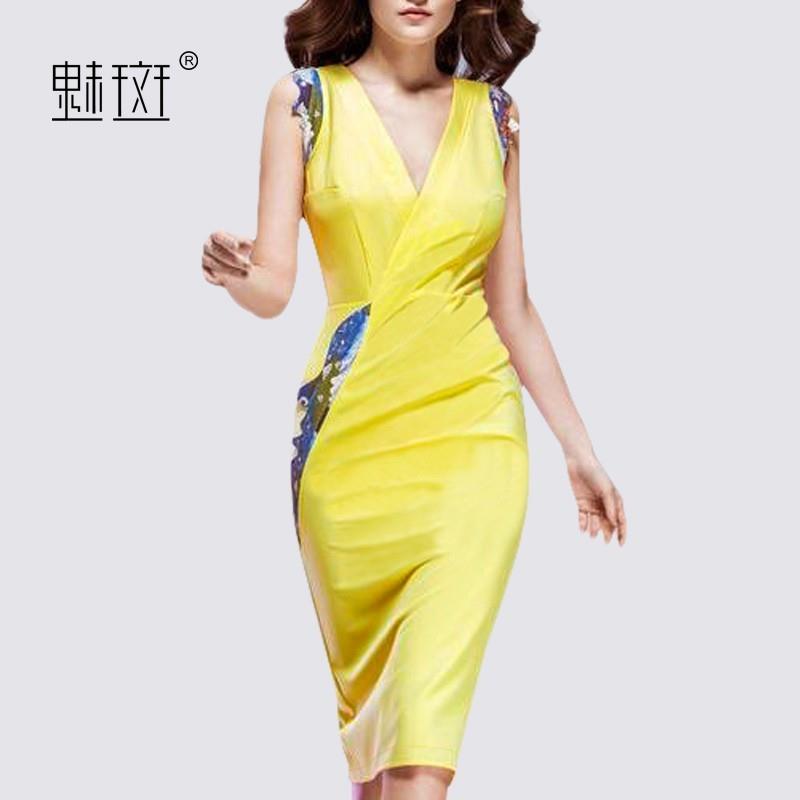 My Stuff, Office Wear Attractive Split Front Slimming Sheath It Girl Pencil Skirt Dress - Bonny YZOZ