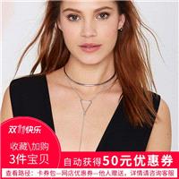 Vogue Triangle Edgy Necklace Choker - Bonny YZOZO Boutique Store