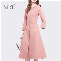 Vogue Slimming 3/4 Sleeves Over Knee Casual Coat - Bonny YZOZO Boutique Store