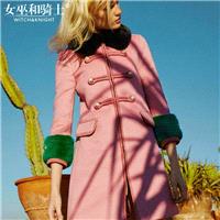Slimming Fur Collar Wool Fancy Overcoat Coat - Bonny YZOZO Boutique Store