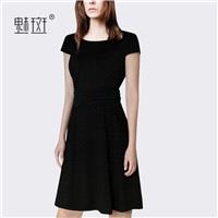 New fall 2017 summer slim short sleeve plus size women's clothing dresses skirts - Bonny YZOZO Bouti