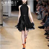 Vogue Sexy Off-the-Shoulder It Girl Summer Black Mini Dress Midi Dress Dress - Bonny YZOZO Boutique