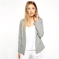 Vogue Slimming V-neck One Color Chic 9/10 Sleeves Top Suit Coat - Bonny YZOZO Boutique Store