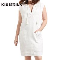 Oversized Vogue Plus Size One Color Casual Dress - Bonny YZOZO Boutique Store