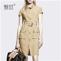 Attractive Slimming Curvy Plus Size Short Sleeves Pencil Skirt Dress - Bonny YZOZO Boutique Store