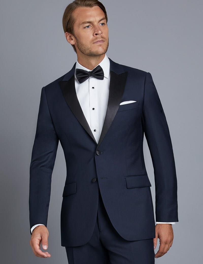 Alex Suit, Men's Navy Slim Fit Dinner JacketNavy, Plain, Slim Fit £209